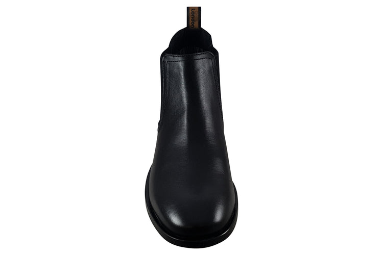 Base London Lynch Waxy Black Mens Boots
