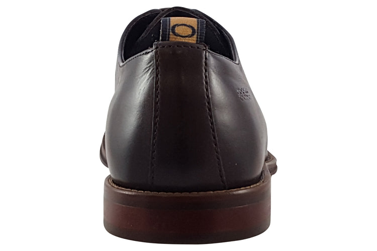 Base London Marley Washed Brown Mens Shoes