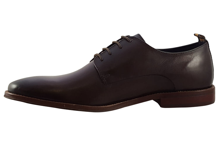 Base London Marley Washed Brown Mens Shoes