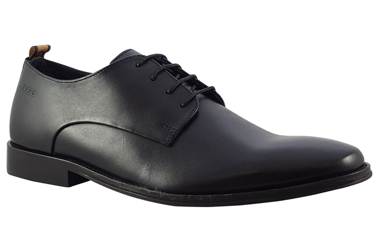 Base London Marley Waxy Black Mens Shoes