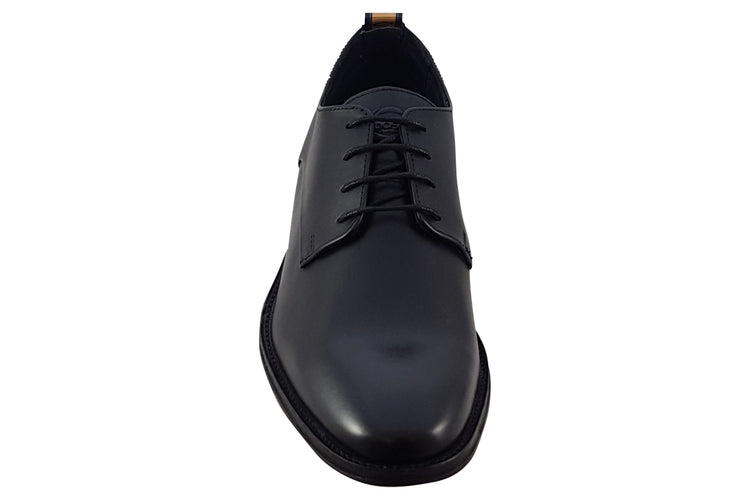 Base London Marley Waxy Black Mens Shoes