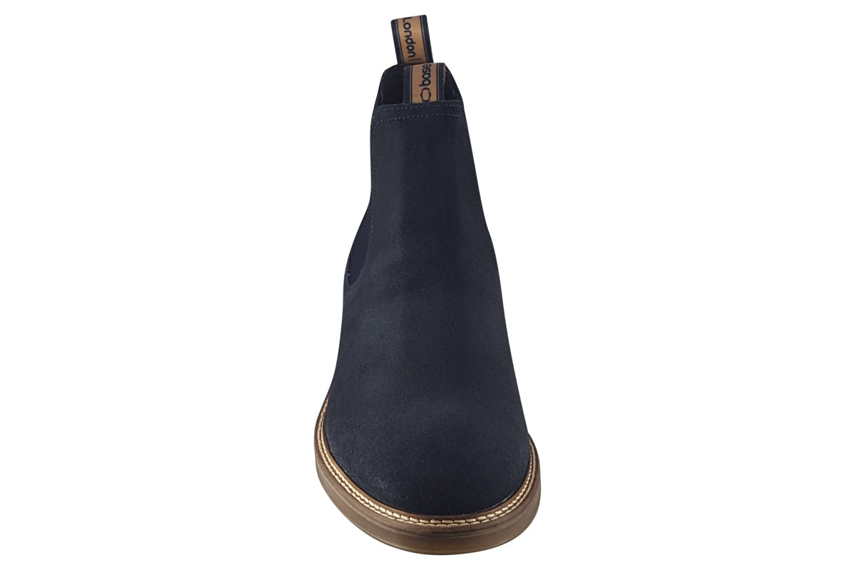 base london masada navy suede mens boots top