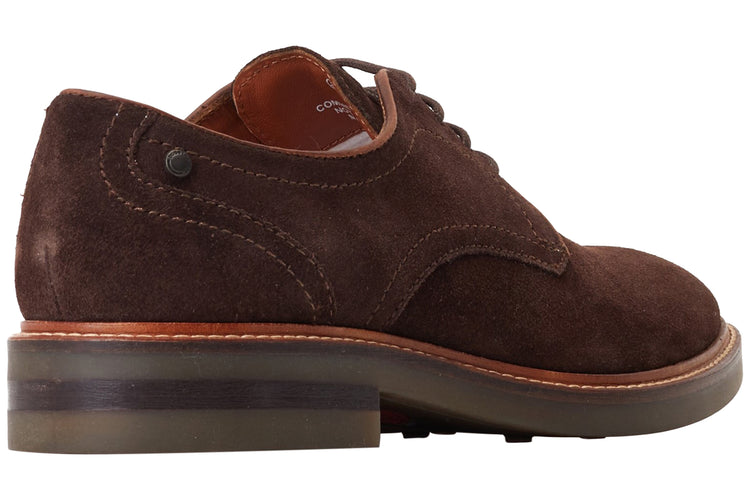 Base London Mawley Suede Brown Mens Shoes