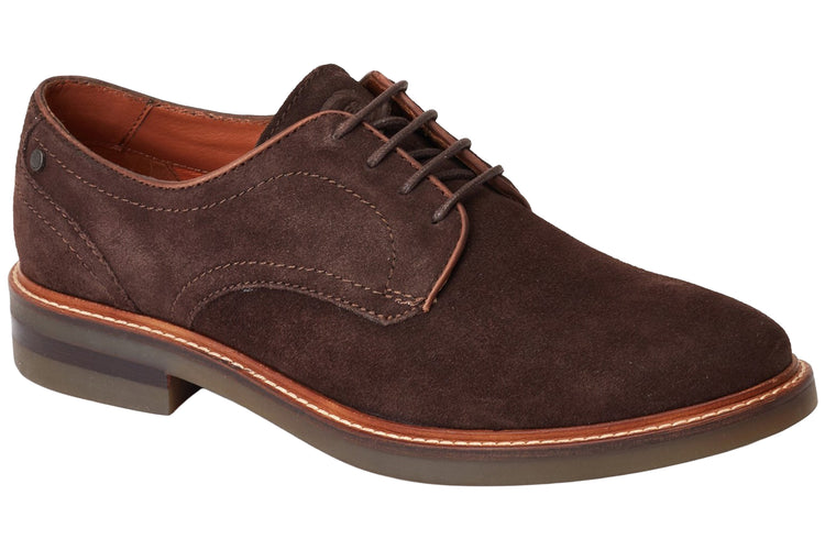 Base London Mawley Suede Brown Mens Shoes