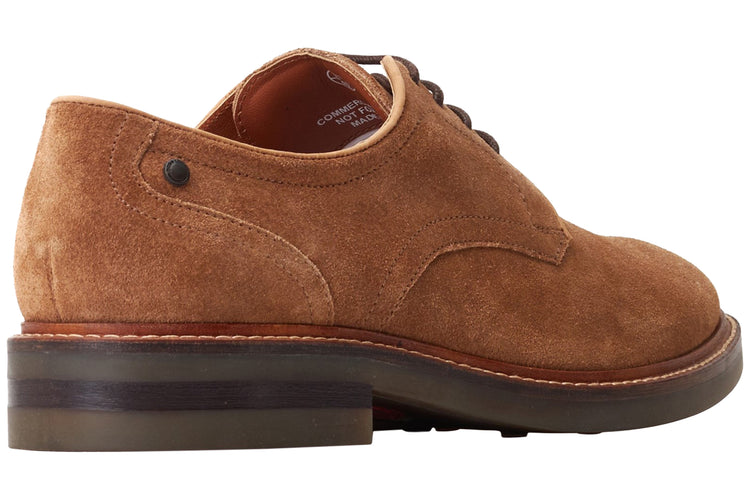 Base London Mawley Suede Ginger Mens Shoes