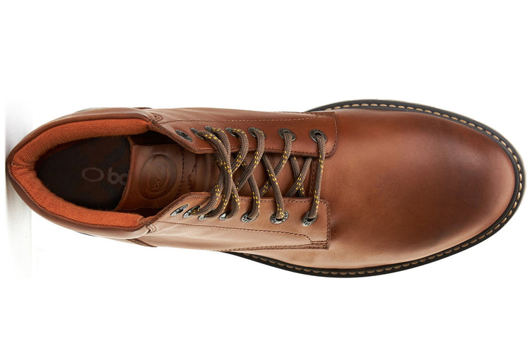 Base London Nickel Pull Up Tan Mens Boots