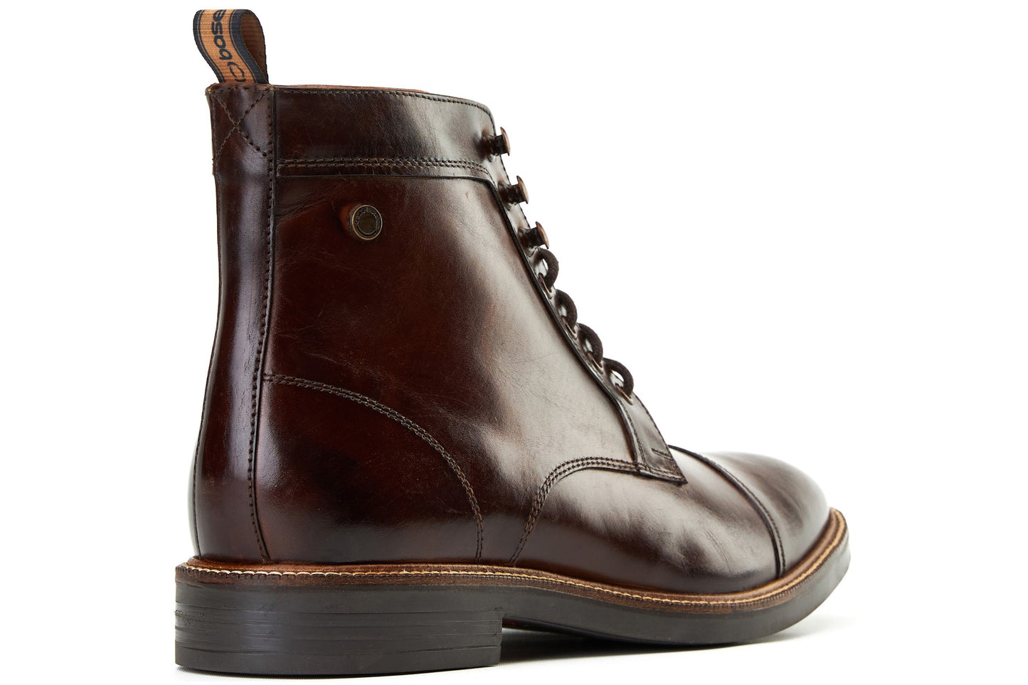 Base London Plymouth Brown Mens Boots