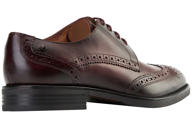 Base London Pocket Waxy Bordo Mens