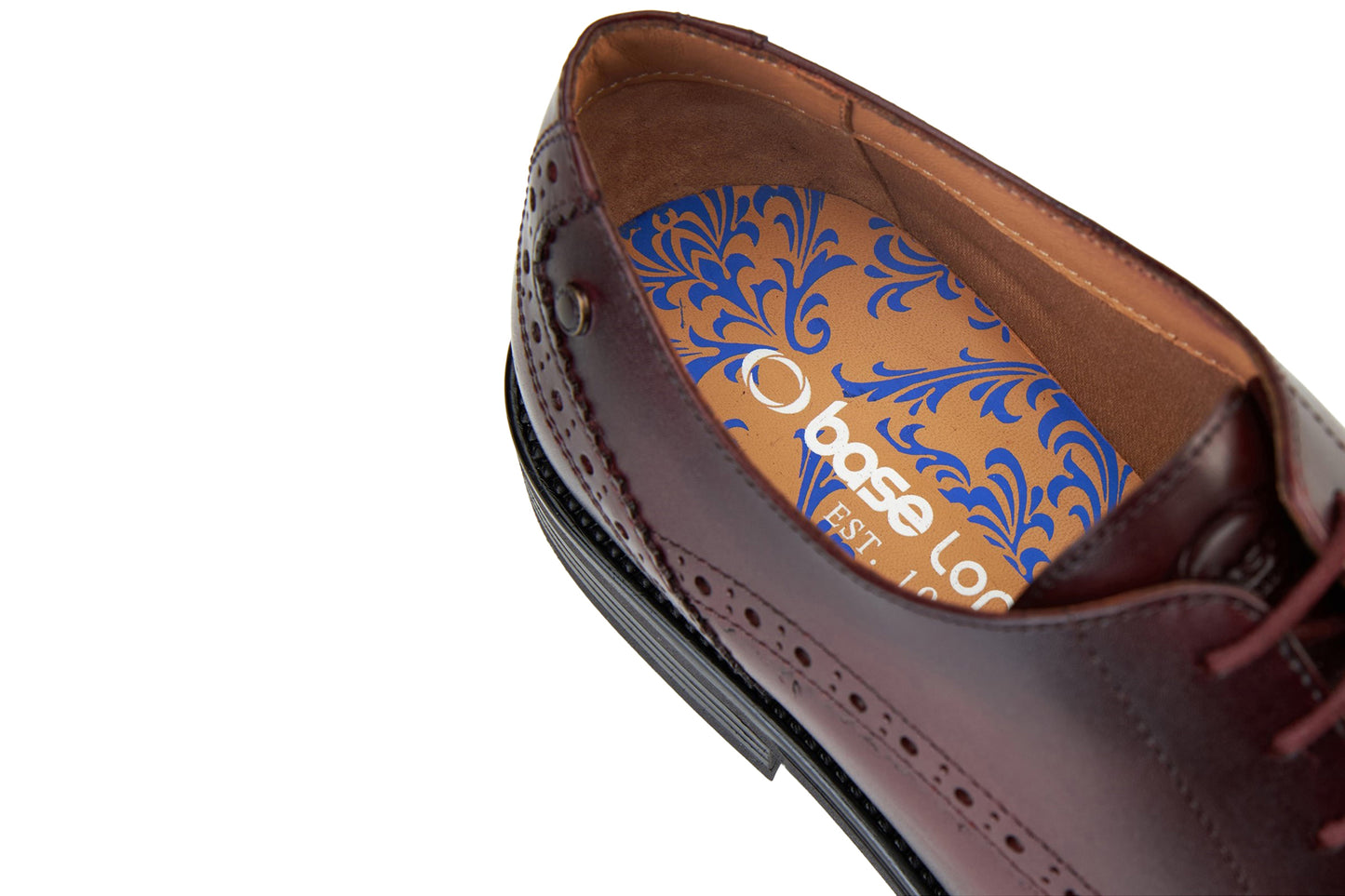 Base London Pocket Waxy Bordo Mens