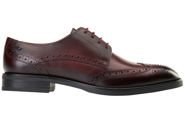 Base London Pocket Waxy Bordo Mens