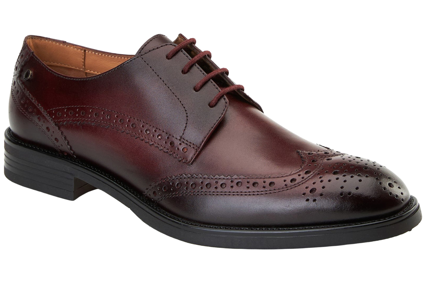 Base London Pocket Waxy Bordo Mens