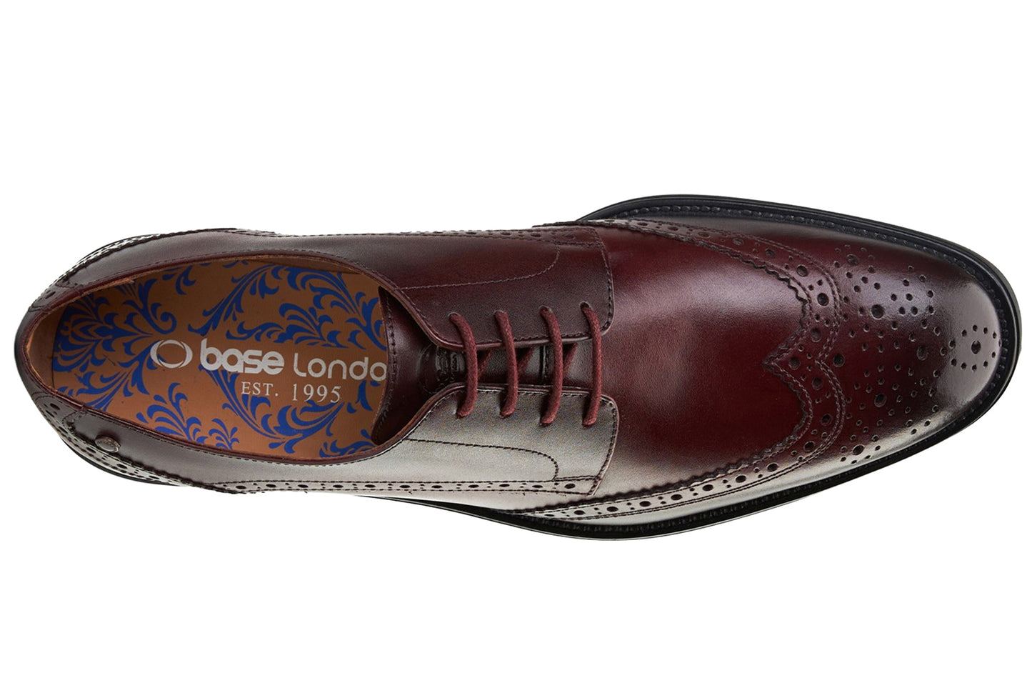 Base London Pocket Waxy Bordo Mens