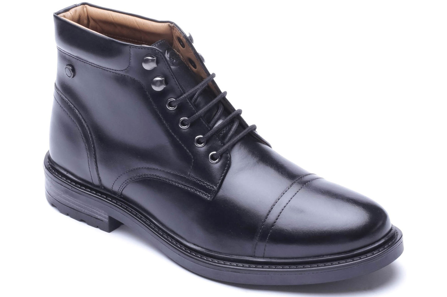Base London Porter Black Mens Boots