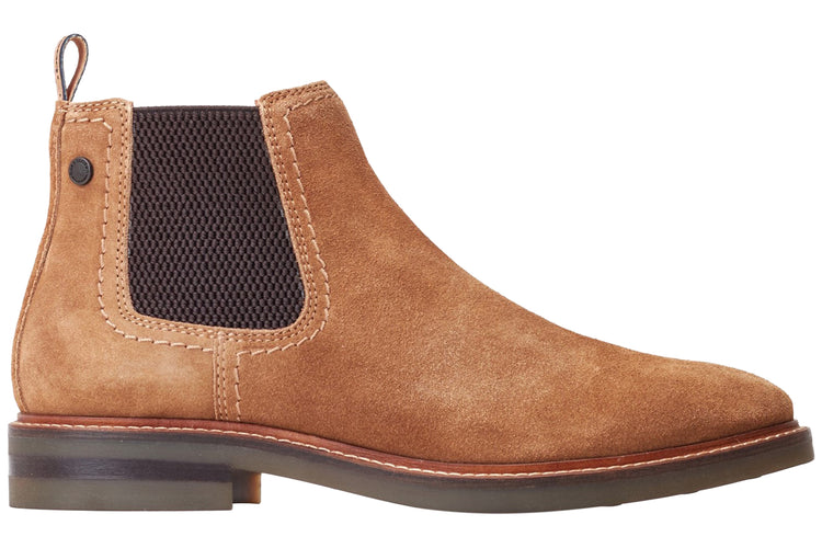 Base London Portland Suede Ginger Mens