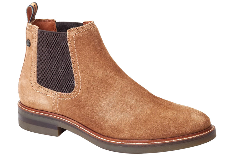 Base London Portland Suede Ginger Mens
