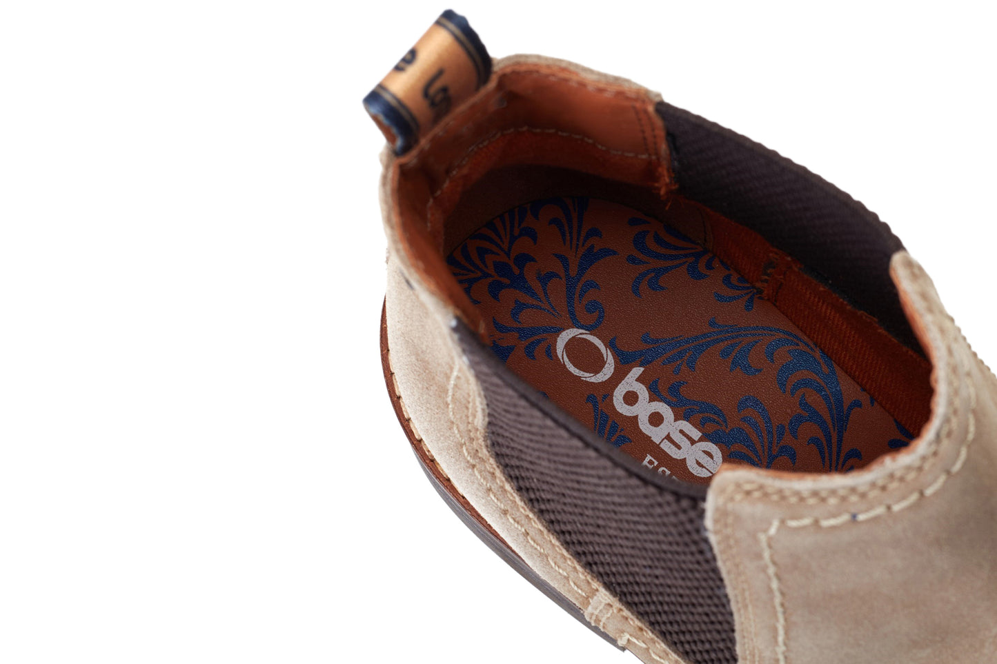 Base London Portland Suede Sand Mens Boots