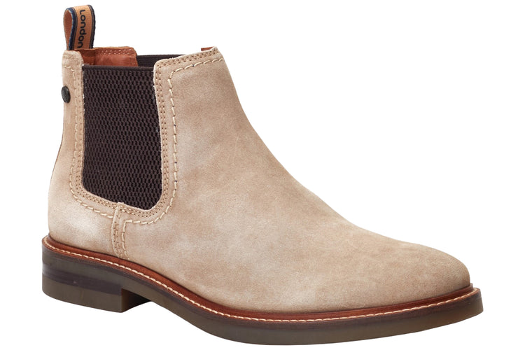 Base London Portland Suede Sand Mens