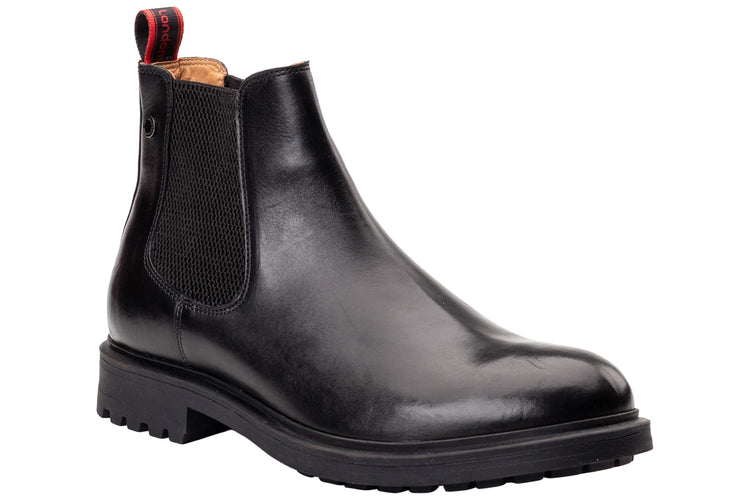 Base London Roebuck Waxy Black Mens