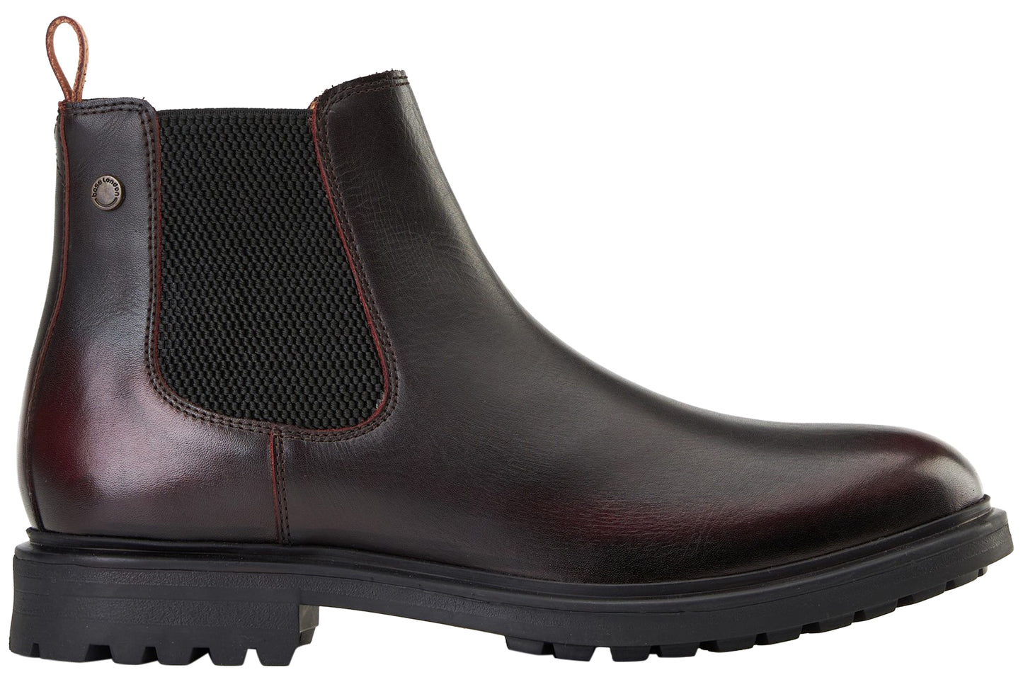 Base London Roebuck Rub Off Bordo Mens