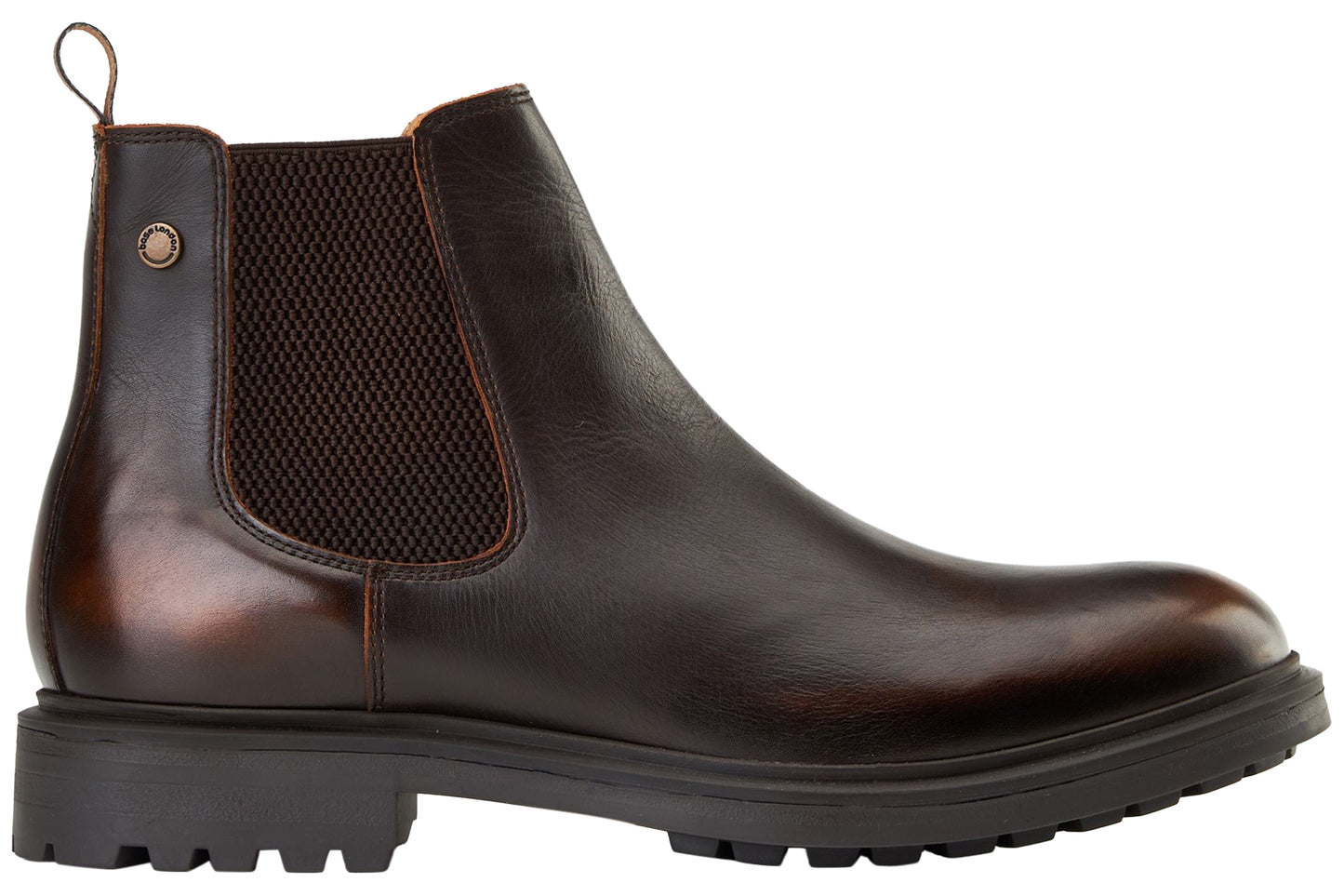 Base London Roebuck Rub Off Brown Mens