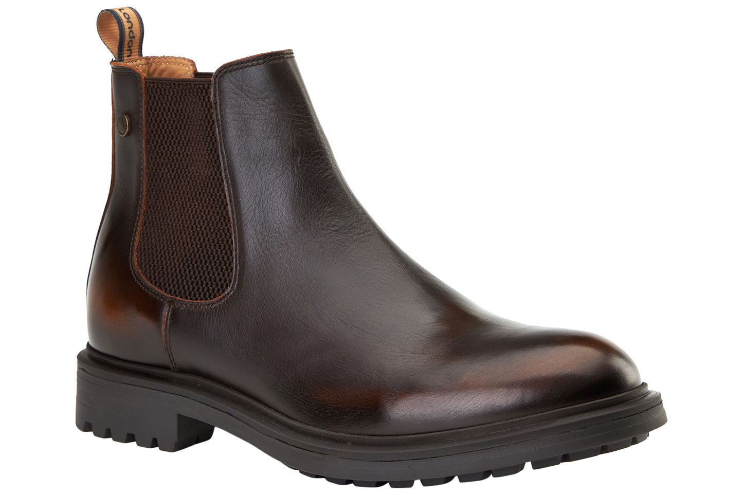 Base London Roebuck Rub Off Brown Mens