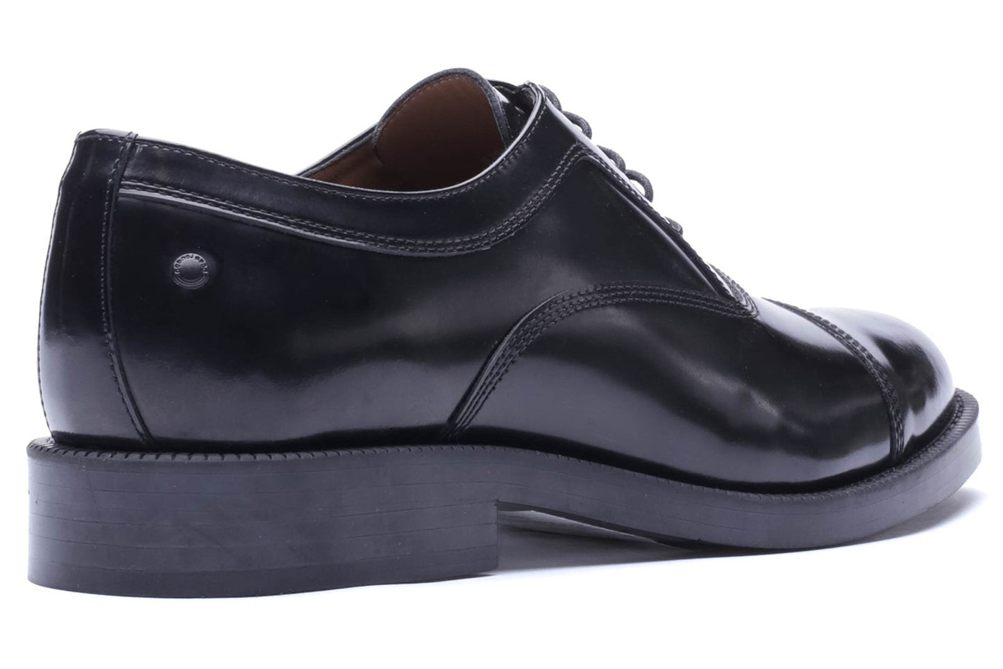 Base London Roma Hi Shine Black Mens Shoes
