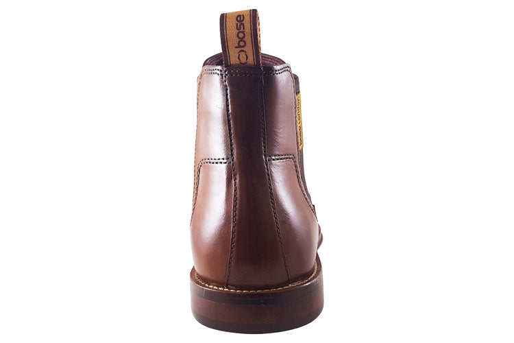Base London Sikes Washed Tan Mens Boots