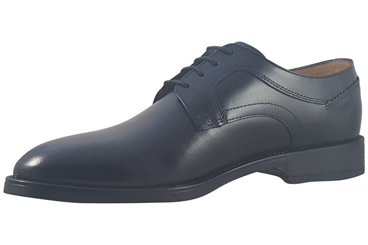 Base London Sleeve Waxy Black Mens Shoes