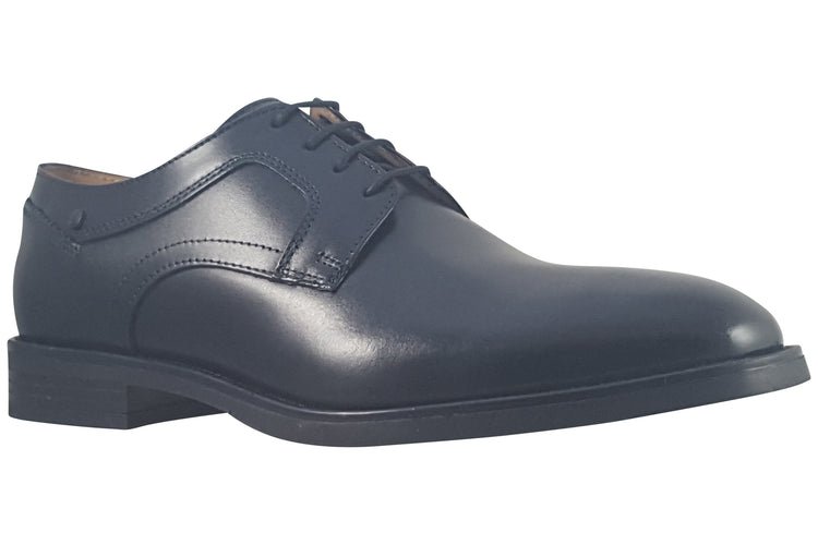 Base London Sleeve Waxy Black Mens Shoes