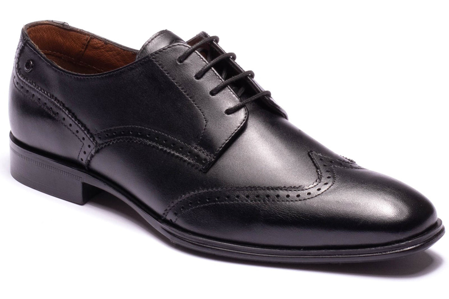 Base London Sloane Black Mens Shoes