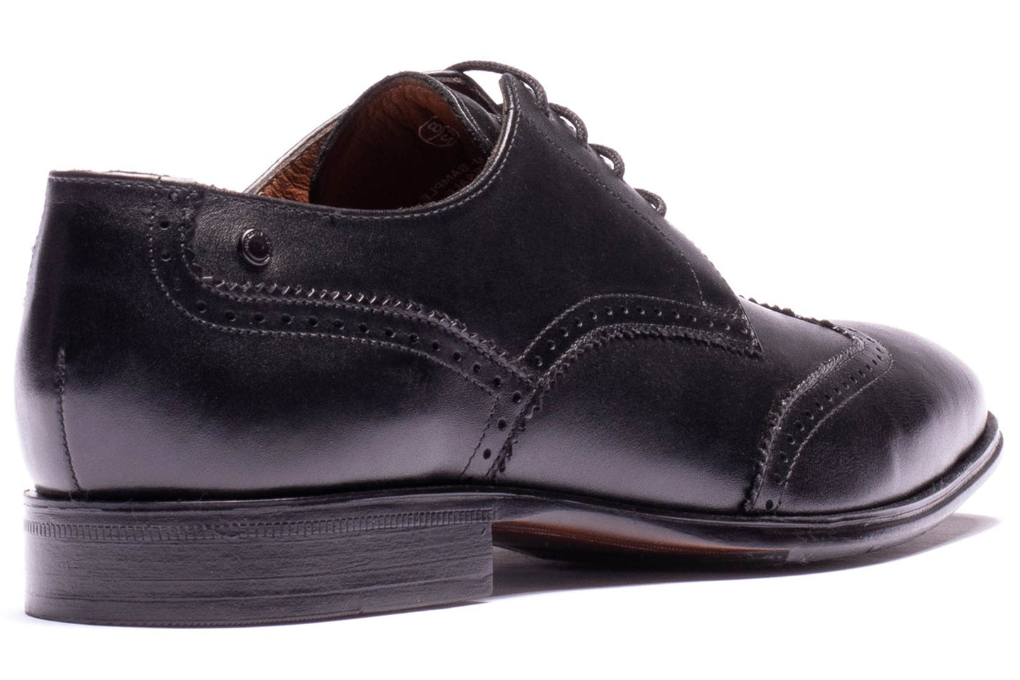 Base London Sloane Black Mens Shoes