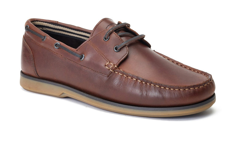 Base London Stern Burnt Brown Mens Shoes