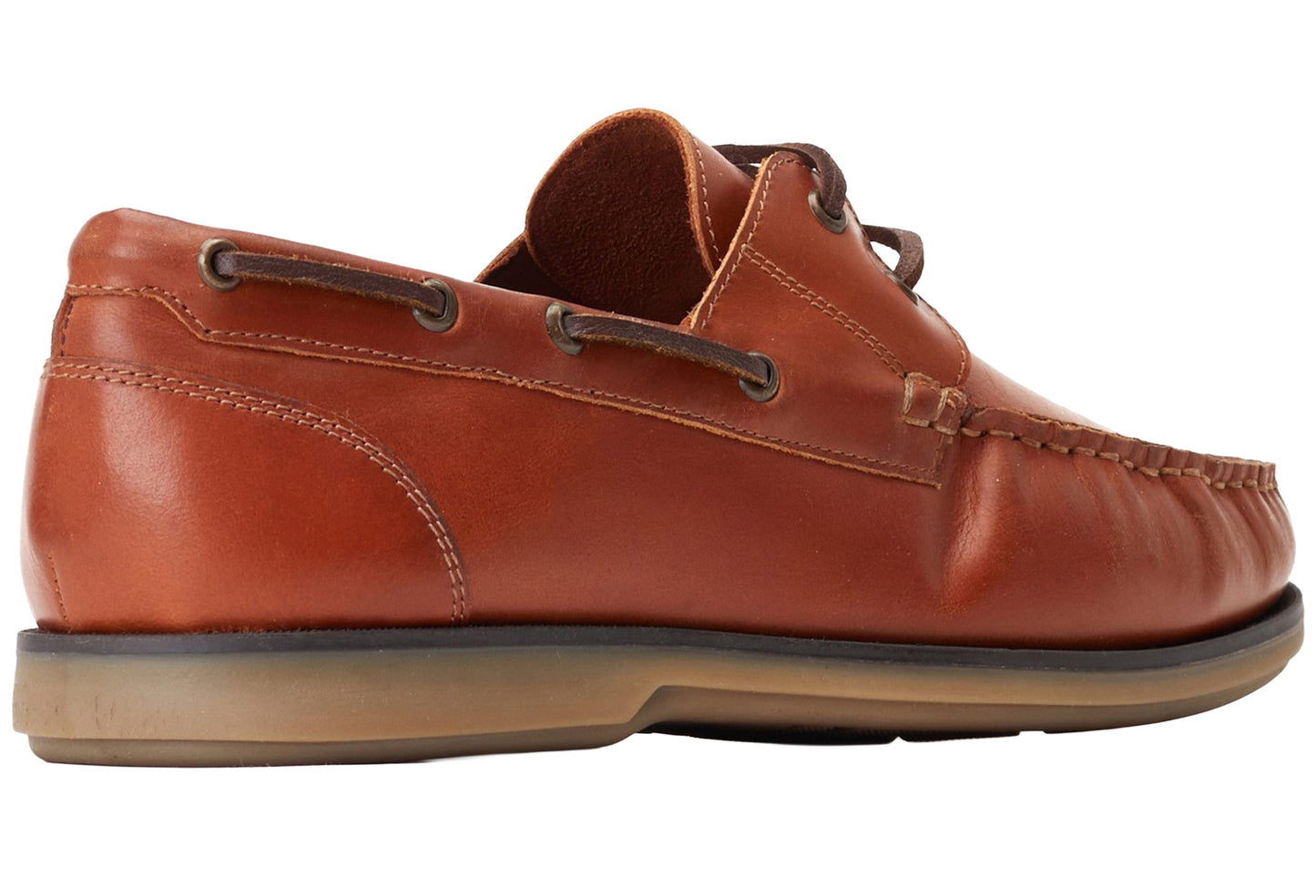 Base London Stern Oily Pull Up Tan Mens