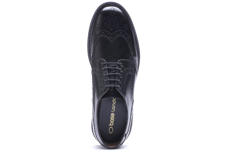 Base London Tanner Black Mens Shoes