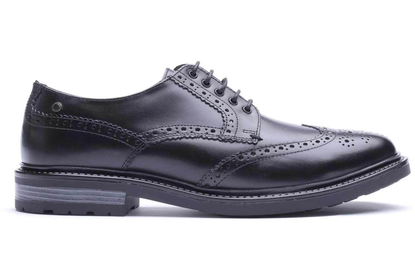 Base London Tanner Black Mens Shoes