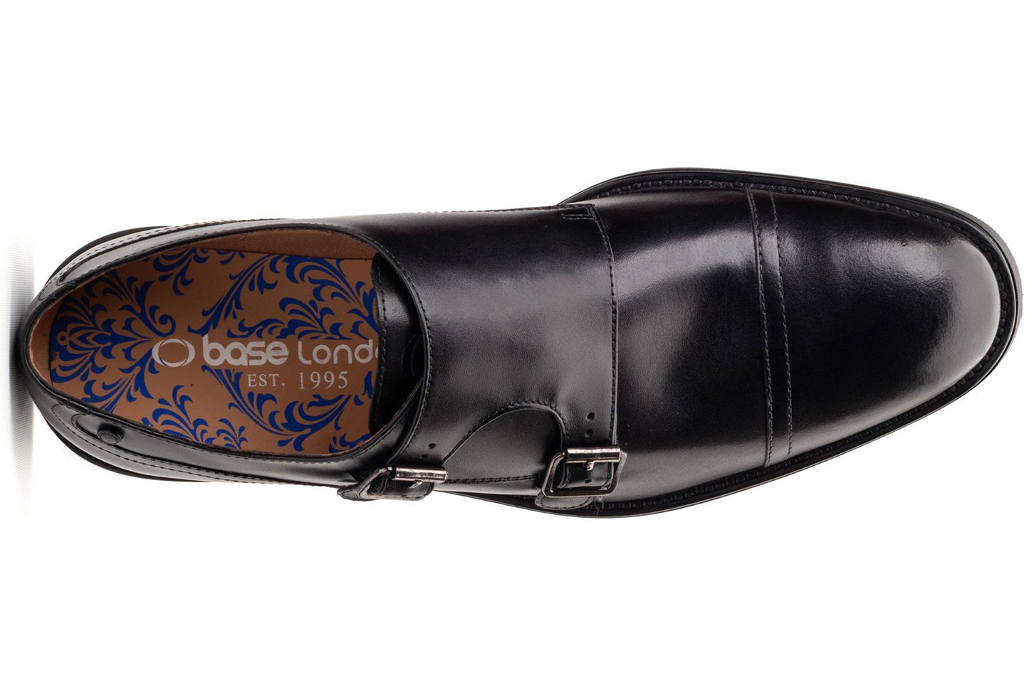 Base London Taper Black Mens Shoes