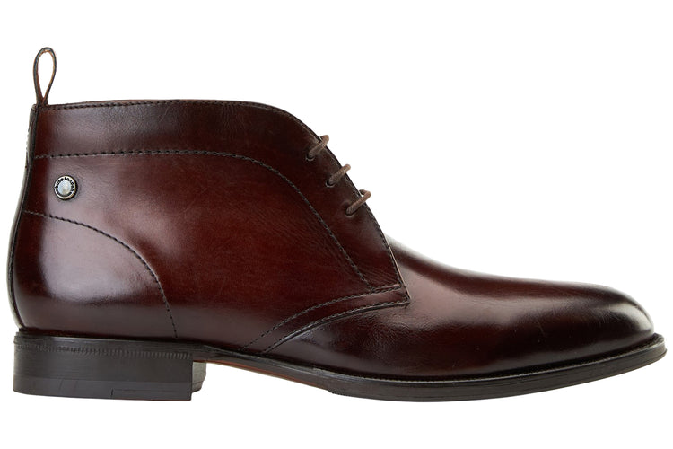 Base London Wallis Washed Brown Mens