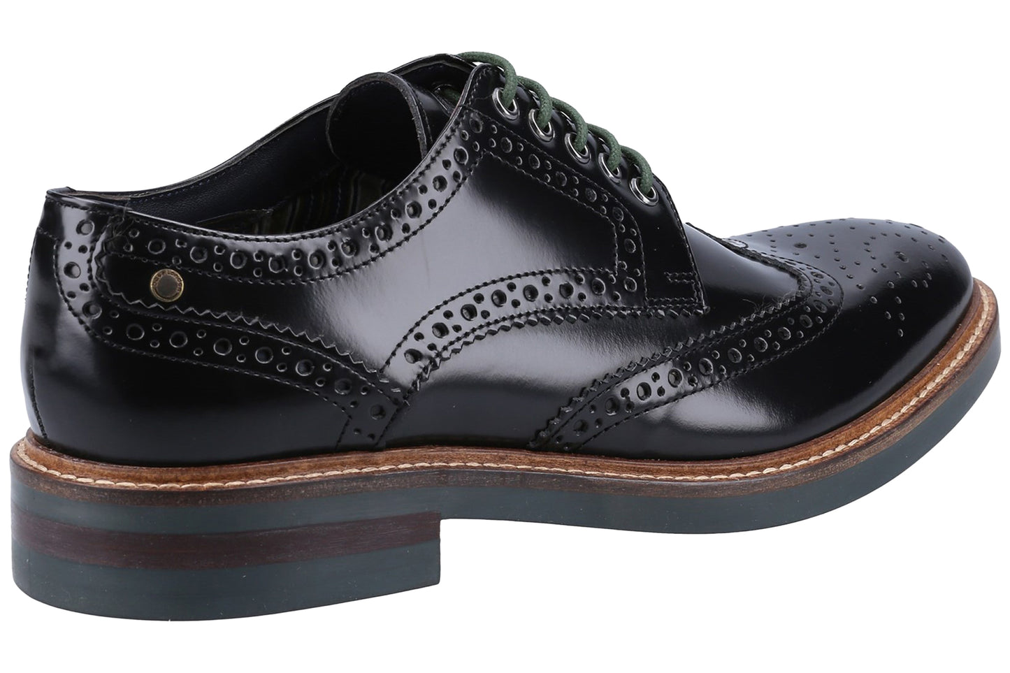 Base London Woburn Hi Shine Black Mens