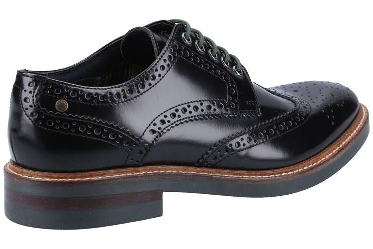 Base London Woburn Hi Shine Black Mens