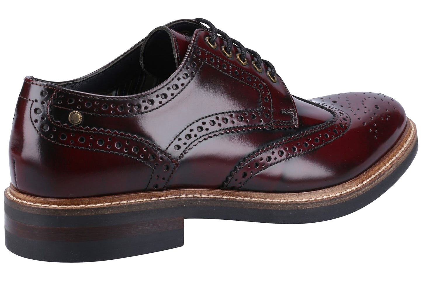 Base London Woburn Hi Shine Bordo Mens