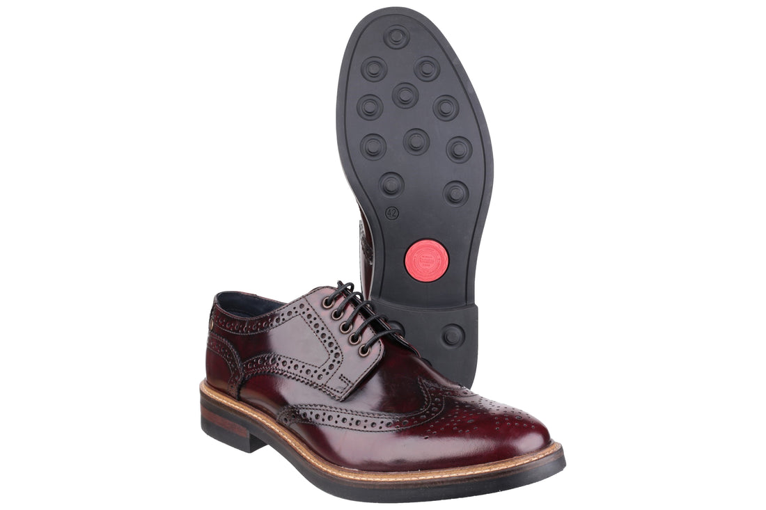 Base London Woburn Hi Shine Bordo Mens Shoes – McConnell Shoes