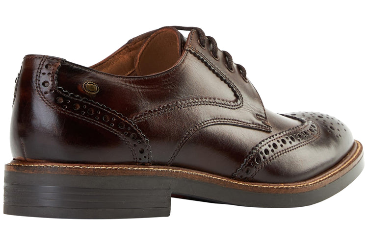Base London York Washed Brown Mens