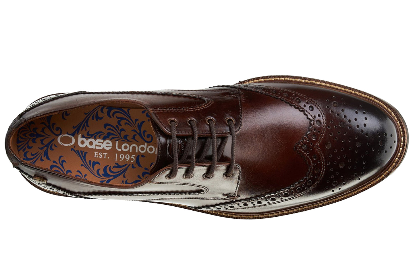 Base London York Washed Brown Mens