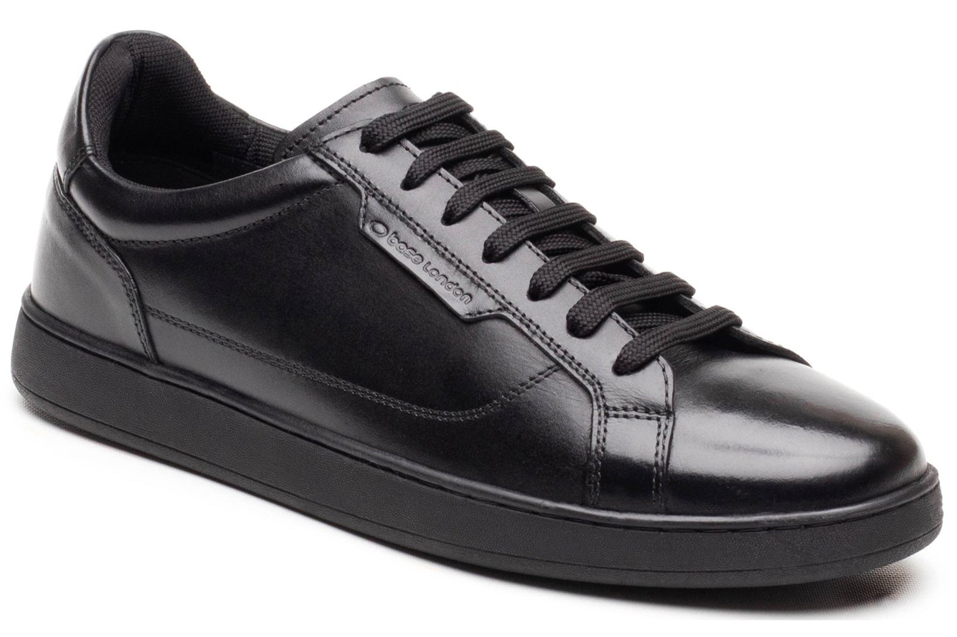 base-london-zammo-lace-up-trainer-black