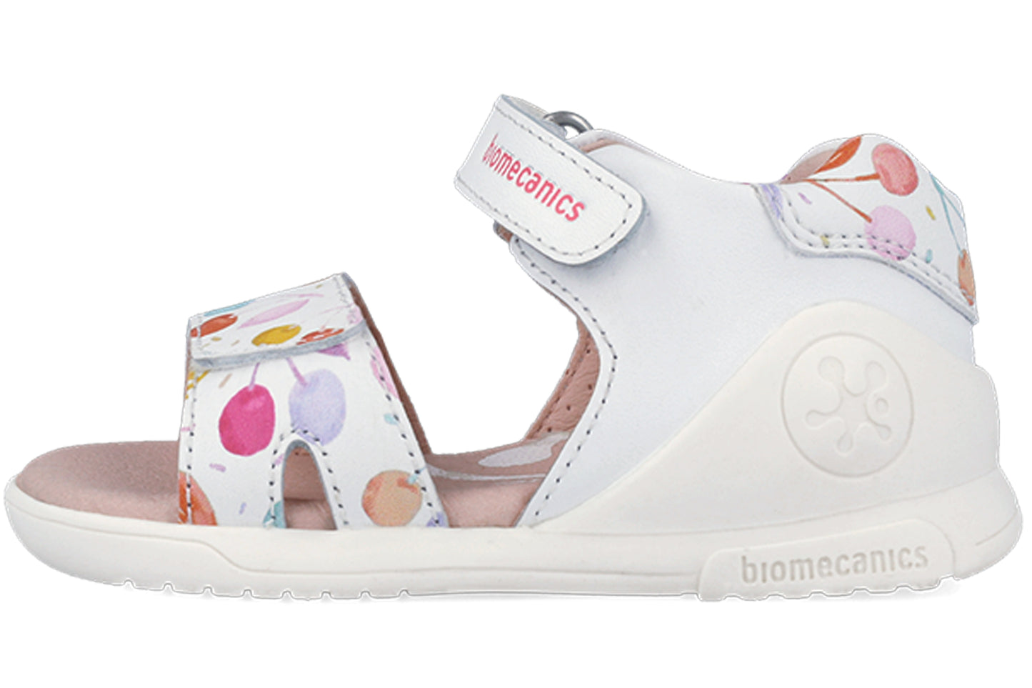 Biomecanics Lesley 262141A White Multi Girls Sandals