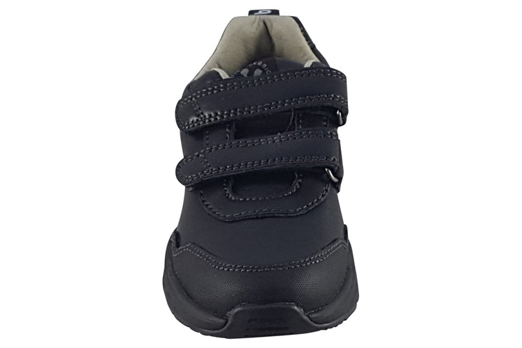 Biomecanics Easton 241020A Black Boys School Shoes