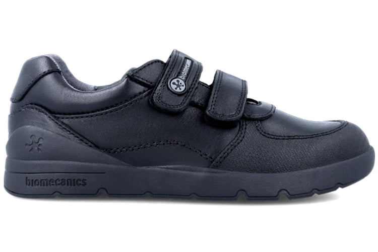 Biomecanics Eddie 231016 Black Leather Boys School Shoes