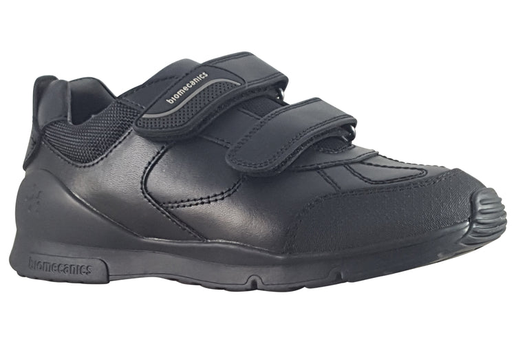 Biomecanics Eli 211103A Black Boys School Shoes