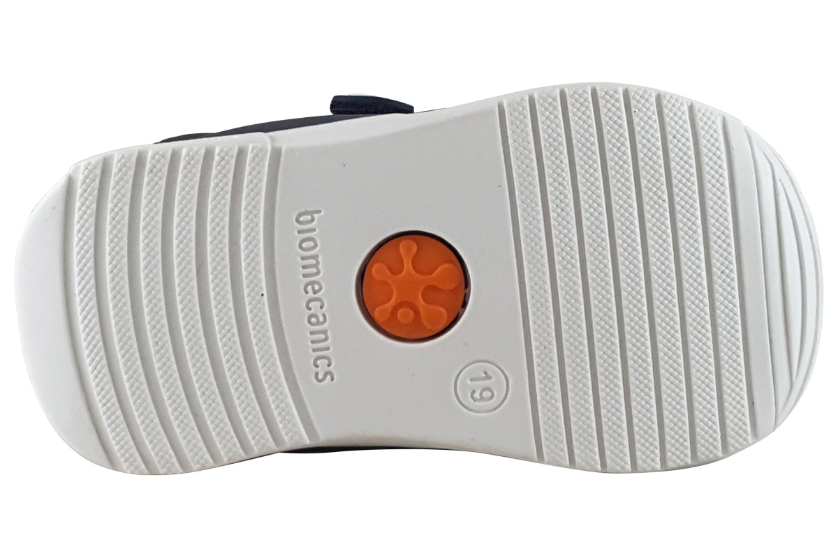 biomecanics farley navy boys first shoes sole