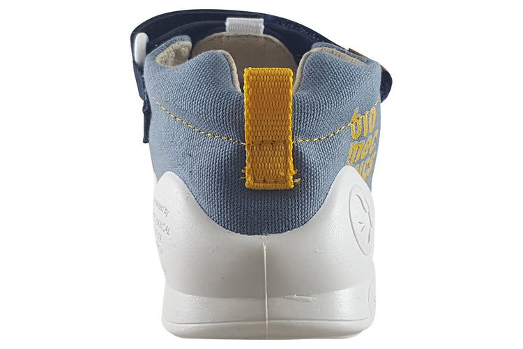 Biomecanics Hansen 232187A Navy/Mustard Boys Canvas